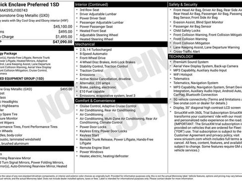 Used 2025 Buick Enclave Preferred FWD image 5
