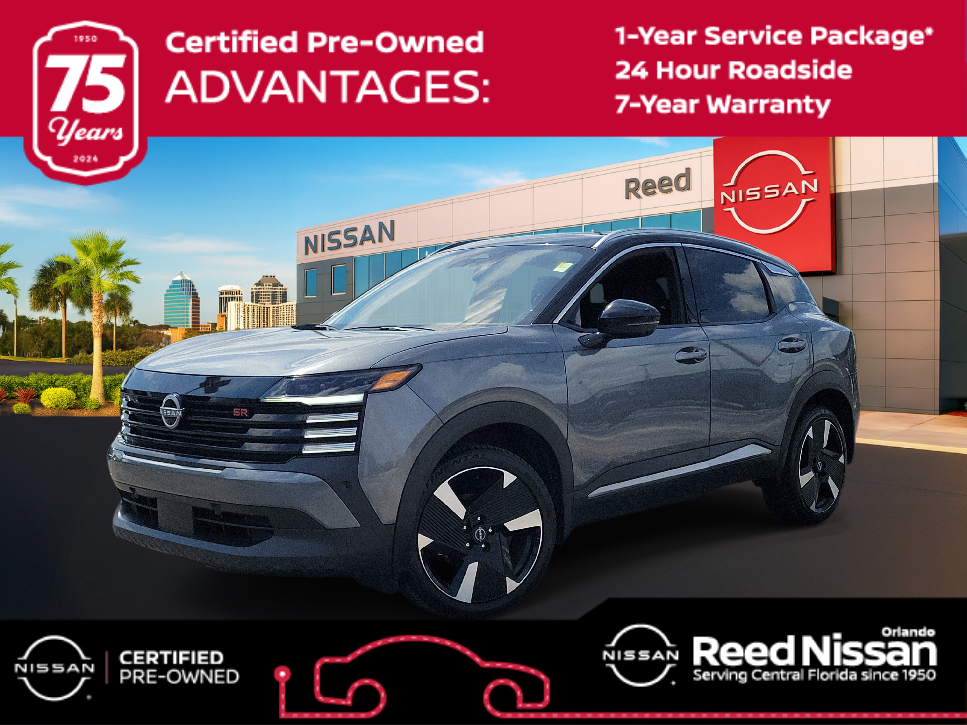 Certified 2025 Nissan Kicks SR w/ SR Premium Package FWD image 1