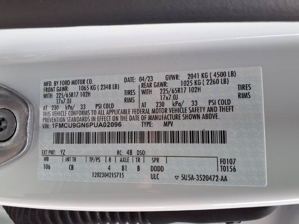 Used 2023 Ford Escape Active w/ Tech Pack #2 AWD/4WD image 24