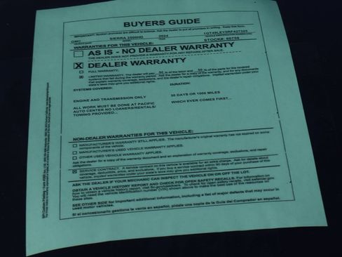 Used 2024 GMC Sierra 2500 Pro w/ 1SA Pro Safety Plus Package image 59