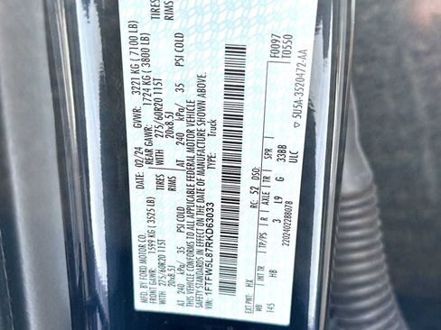 Used 2024 Ford F150 Lariat w/ FX4 Off-Road Package image 22