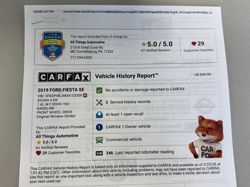 Used 2019 Ford Fiesta SE image 33