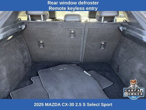 Used 2025 MAZDA CX-30 AWD 2.5 S w/ Select Sport Pkg image 10