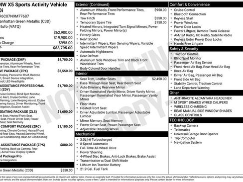 Used 2022 BMW X5 xDrive40i w/ M Sport Package image 3
