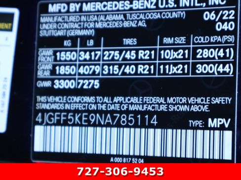 Certified 2022 Mercedes-Benz GLS 450 4MATIC image 35