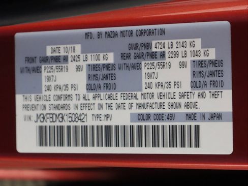 Used 2019 MAZDA CX-5 Grand Touring image 60