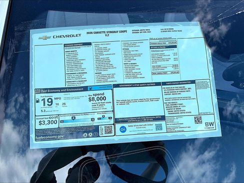 New 2026 Chevrolet Corvette Stingray Coupe w/ 1LT image 13