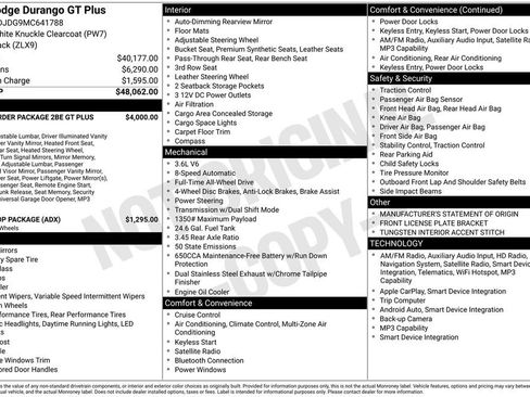 Used 2021 Dodge Durango GT image 7