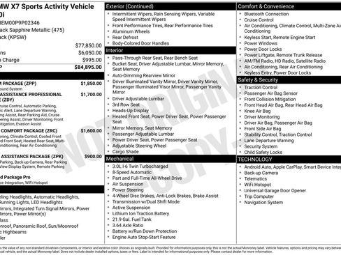 Used 2023 BMW X7 xDrive40i w/ Premium Package image 19