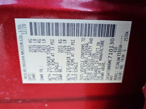 Used 2021 Nissan Rogue SV image 35