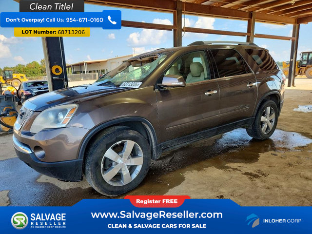 Used 2012 GMC Acadia SLT FWD image 1