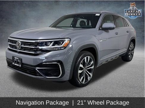 Used 2022 Volkswagen Atlas Cross Sport SEL Premium R-Line AWD/4WD image 3