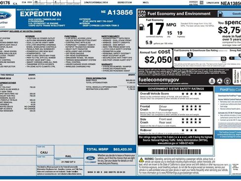 Used 2022 Ford Expedition Timberline image 2