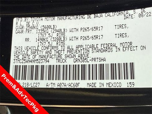 Used 2022 Toyota Tacoma TRD Sport image 32