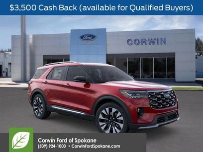 New 2026 Ford Explorer Platinum w/ LUX Leather Package