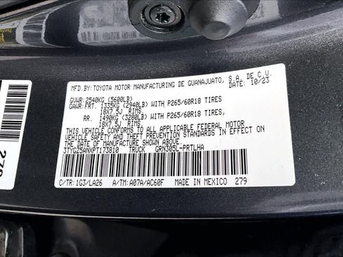 Used 2023 Toyota Tacoma Limited image 33