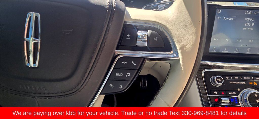 Used 2020 Lincoln Continental Black Label w/ Rear Seat Amenities Package AWD/4WD image 19