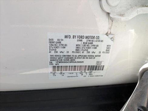 Used 2024 Ford Explorer ST w/ Equipment Group 401A AWD/4WD image 15