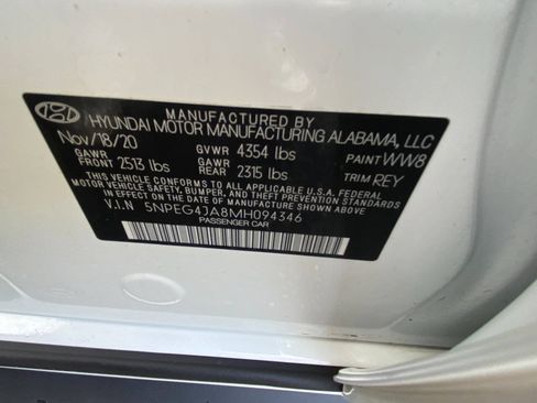 Used 2021 Hyundai Sonata SE w/ Winter Weather Package FWD image 45