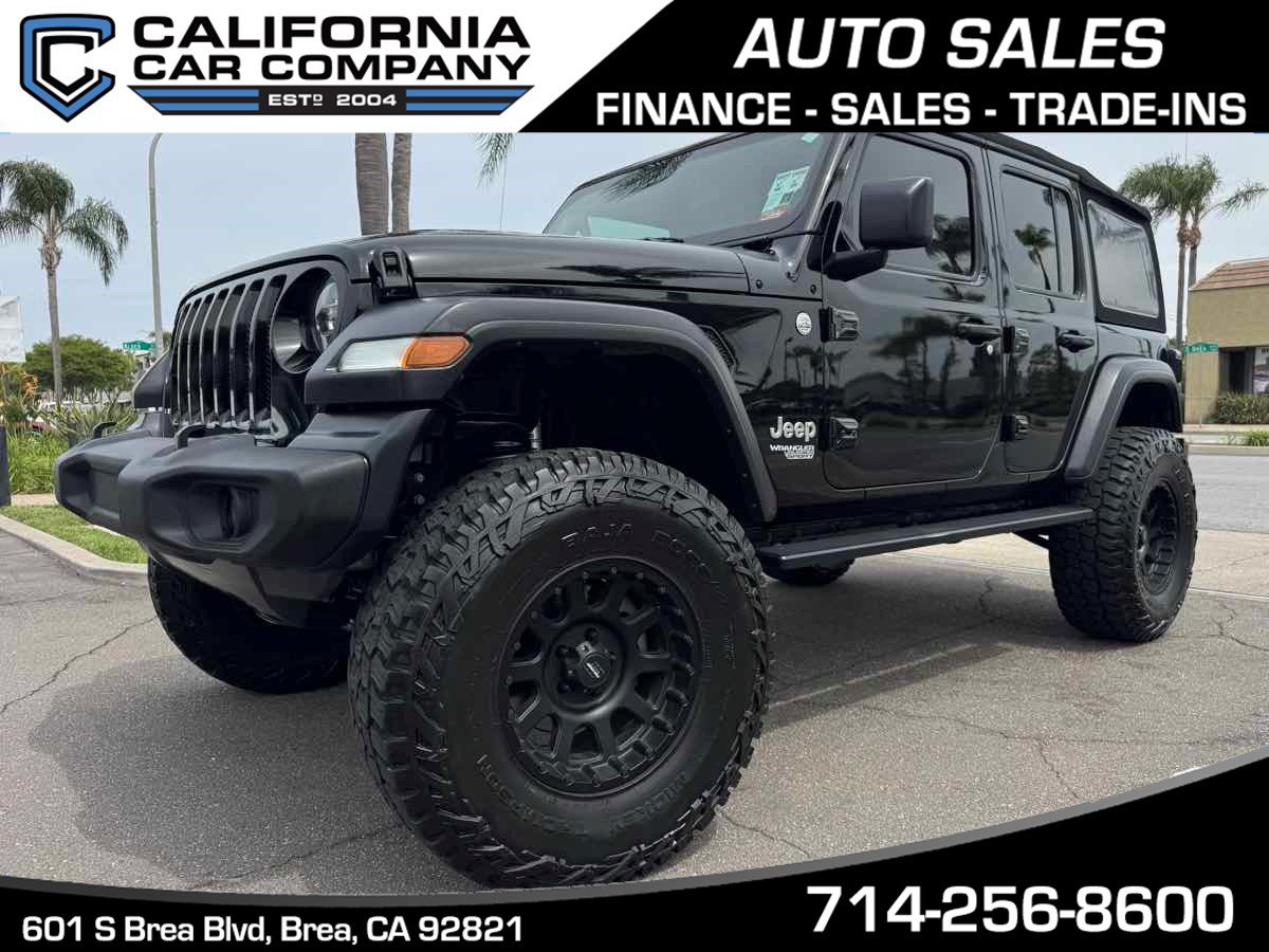 Used 2020 Jeep Wrangler Unlimited Sport S AWD/4WD image 1
