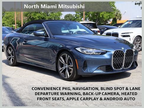 Used 2023 BMW 430i Convertible w/ Convenience Package RWD image 1