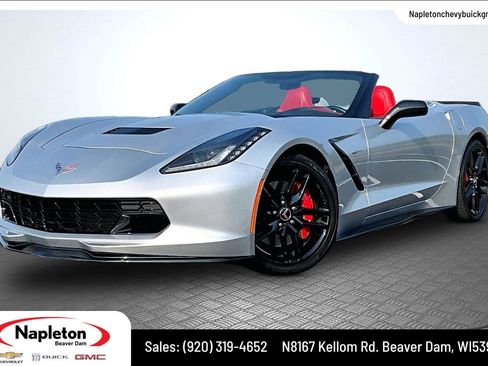 Used 2014 Chevrolet Corvette Stingray Convertible w/ 3LT Preferred Equipment Group RWD image 1