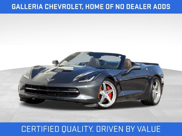 Used 2014 Chevrolet Corvette Stingray Convertible w/ 3LT Preferred Equipment Group RWD image 2