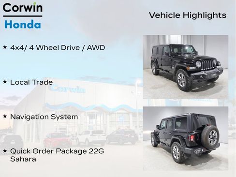 Used 2023 Jeep Wrangler Unlimited Sahara AWD/4WD image 11
