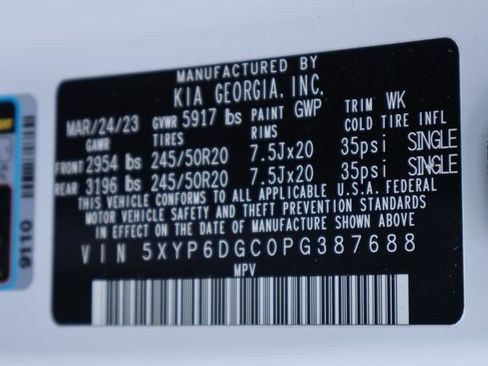 Used 2023 Kia Telluride S w/ S Sunroof Package AWD/4WD image 32