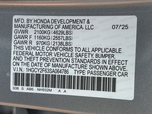 Used 2025 Honda Accord EX-L image 15