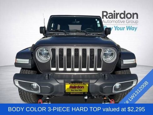 Used 2020 Jeep Wrangler Unlimited Sahara AWD/4WD image 2