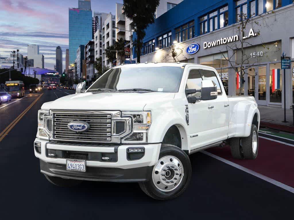 Used 2021 Ford F450 Platinum w/ FX4 Off-Road Package AWD/4WD image 1
