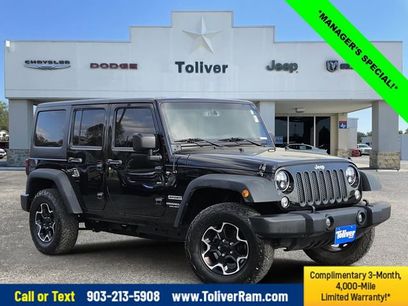 Used 2017 Jeep Wrangler Unlimited Sport w/ Quick Order Package 24S