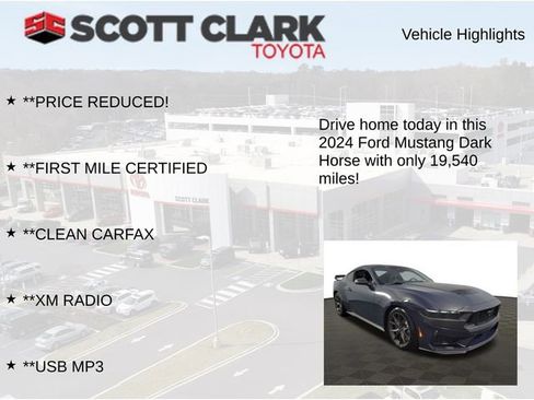 Used 2024 Ford Mustang Dark Horse RWD image 8