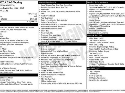 Used 2017 MAZDA CX-5 Touring image 5