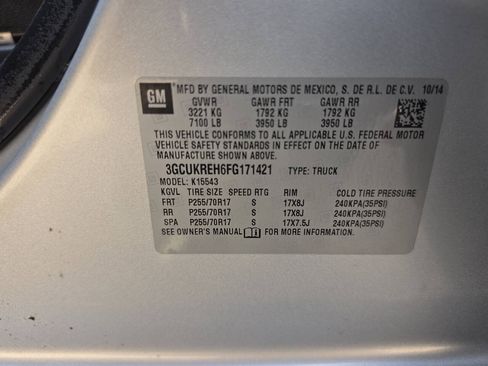 Used 2015 Chevrolet Silverado 1500 LT AWD/4WD image 37
