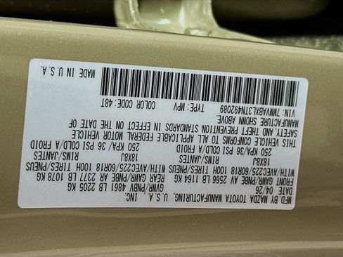 New 2026 MAZDA CX-50 Meridian Edition w/ Weather Package AWD/4WD image 34