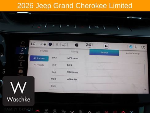 Used 2026 Jeep Grand Cherokee Limited w/ Trailer Tow Package AWD/4WD image 50