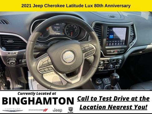 Used 2021 Jeep Cherokee Latitude Lux 80th Anniv w/ Quick Order Package 26U 80TH AWD/4WD image 13