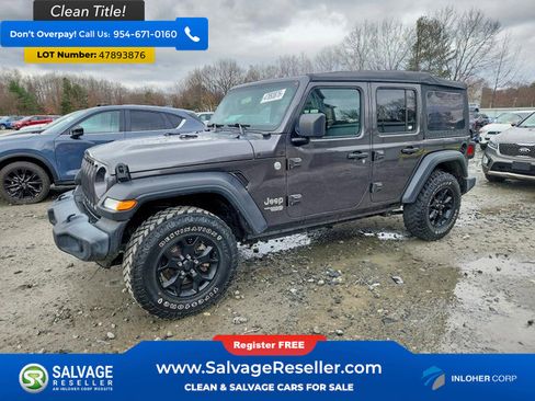 Used 2019 Jeep Wrangler Unlimited Sport S AWD/4WD image 1