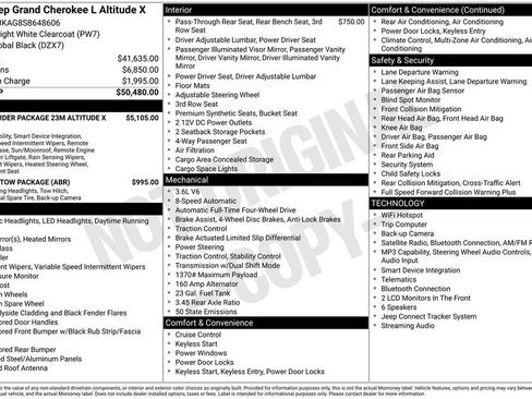 Used 2025 Jeep Grand Cherokee L Altitude image 44