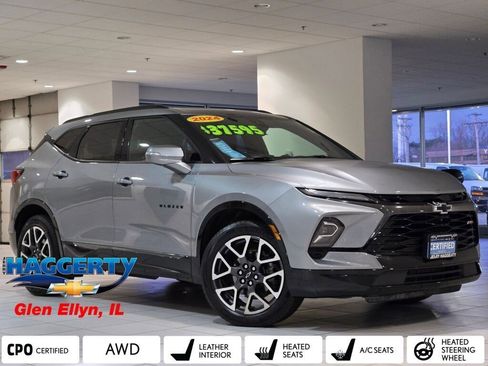 Certified 2024 Chevrolet Blazer RS w/ Driver Confidence II Package image 1