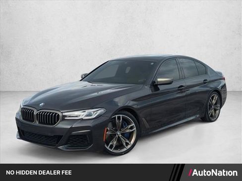 Used 2021 BMW M550i xDrive AWD/4WD image 1