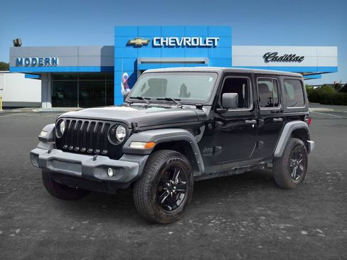 Used 2021 Jeep Wrangler Unlimited Sport AWD/4WD image 1