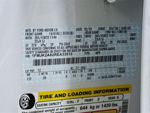 Used 2024 Ford Expedition Max Limited image 34