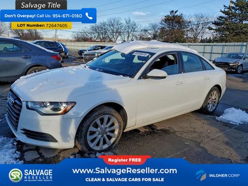 Used 2013 Audi A6 2.0T Premium w/ Cold Weather Pkg AWD/4WD image 1