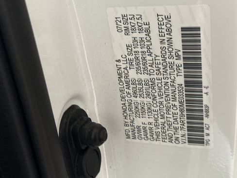 Used 2021 Honda CR-V EX-L image 3