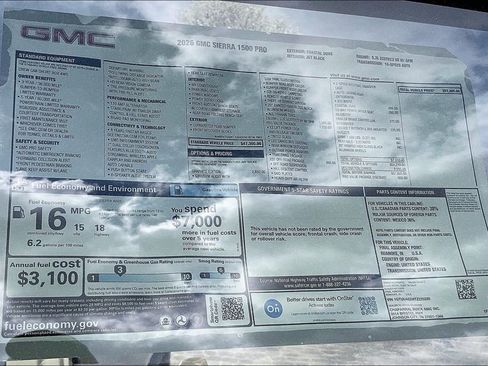 New 2026 GMC Sierra 1500 Pro w/ Graphite Edition image 14