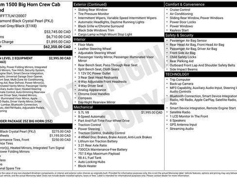 Used 2020 RAM 1500 Big Horn AWD/4WD image 4