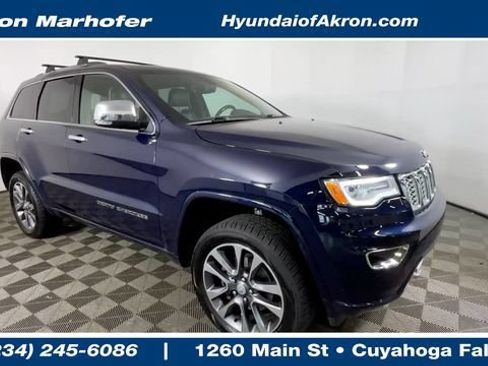Used 2018 Jeep Grand Cherokee Overland AWD/4WD image 1